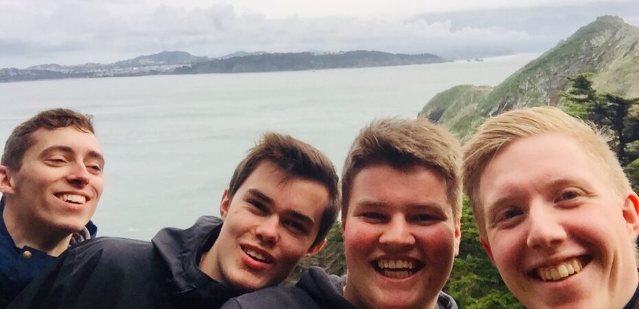 Selfie ved Point Bonita