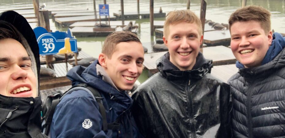Selfie på Pier 39